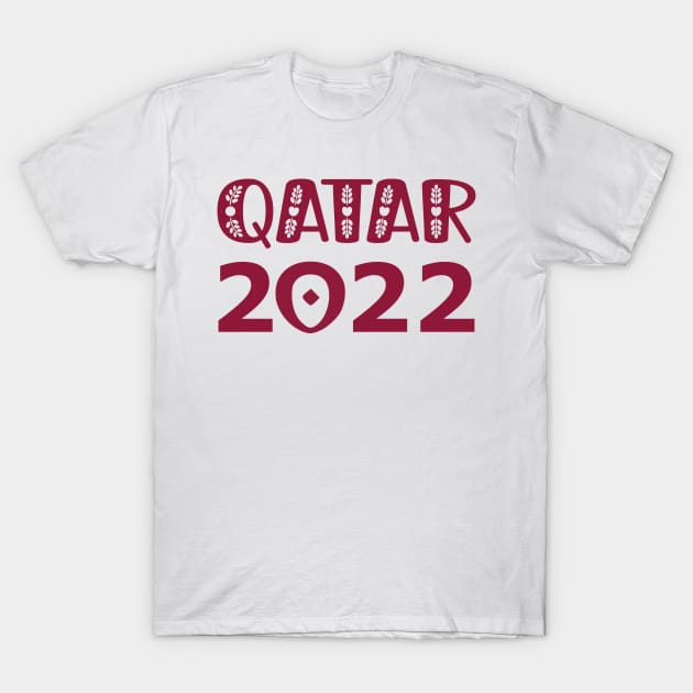 world cup 2022 qatar T-Shirt by shimodesign